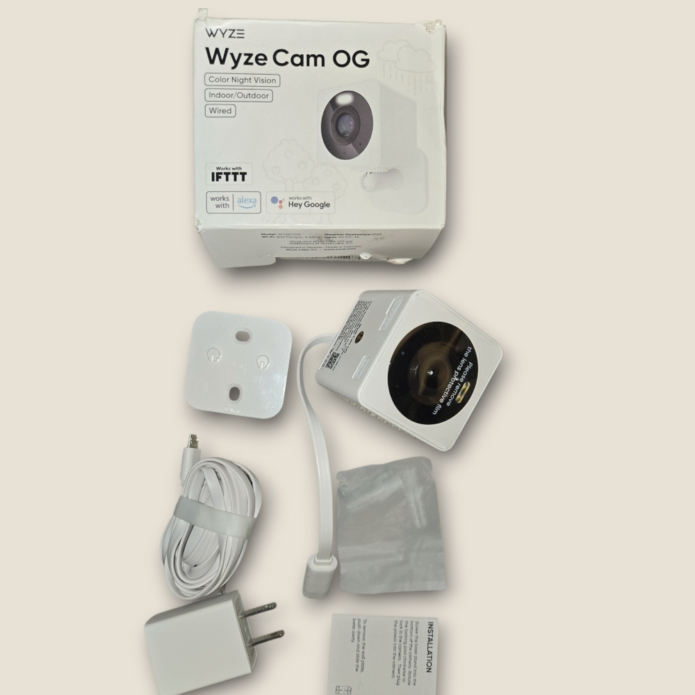 Wyze Cam OG1080p Cam with Spotlight & Night Vision
